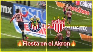 FIESTA EN EL AKRON | Chivas 3-2 Necaxa