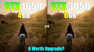 GTX 1650 vs RTX 3050 6GB : Test in 13 Games - A Worth Upgrade?