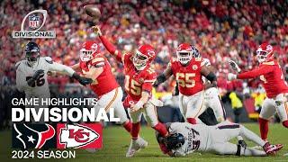 Houston Texans vs. Kansas City Chiefs | 2024 Divisional Round Game Highlights