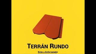 Terrán Rundo szellőzőcserép