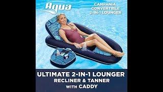 Aqua Campania Convertible 2 in 1 Recliner