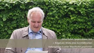 Lesung aus verbrannten Büchern, 22.5.2020 - Bernd Rubelt liest Joachim Ringelnatz