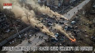 Un essaim de drones russes détruit les défenses ukrainiennes – Geranium & Gerbera : une stratégie