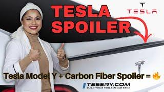 Tesery Tesla Model Y Carbon Fiber Spoiler: Why You Need It and How to Install It