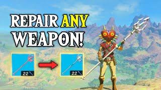 INSANE GLITCH! Easily Repair ANY WEAPON! | Zelda: Tears of the Kingdom