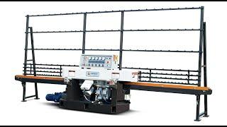 Eworld Machine four motors straight line glass edging machine