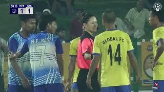 SEMI FINAL 1 | HIGHLIGHTS | NF RAILWAYS SA vs GLOBAL FC | 70TH BORDOLOI TROPHY 2025