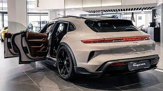 NEW 2025 Porsche Taycan Turbo Cross Turismo - Interior and Exterior Walkaround