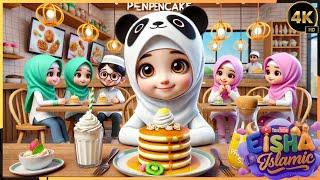 New Islamic Pancake Party with Panda! | Fun Muslim Song for Kids 