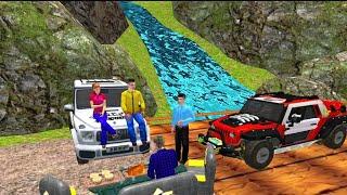 Some Turist enjoy the bonefire in level 2 mode     offroad (Suv jeep offroad jeep games)