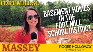 Fort Mill School District Homes with Basements [New Construction]