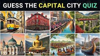 Geography Quiz  Guess The Capital Cities in 5 Seconds!