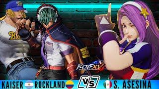 #KOFXV Shermie Asesina MX Vs Kaiser (Arg) & RocklandKyo (Col)