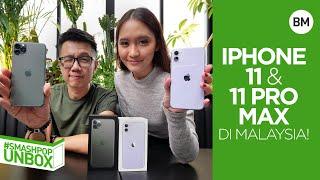 Buka kotak iPhone 11 & 11 Pro Max di Malaysia! #smashpopUNBOX | smashpop