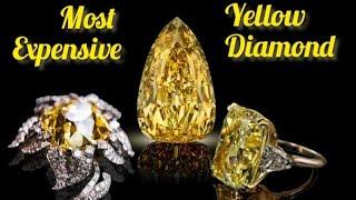 Top 10 Most Expensive Yellow Diamond (10 Gemstone Berlian kuning termahal di dunia)