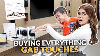 BUYING EVERYTHING BABY GAB TOUCHES! | IVANA ALAWI