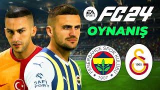 YILDIZLARLA DOLU DERBİ MAÇI // EA FC 24 FENERBAHÇE vs GALATASARAY // İLK OYNANIŞ