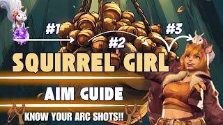 Know Your Arc Shots! Squirrel Girl Aim Guide | Marvel Rivals