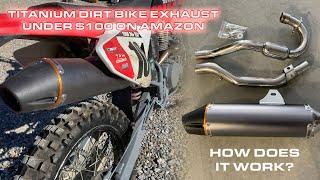 Cheap Amazon Pipe For Honda CRF230F