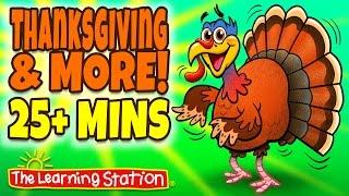 Thanksgiving Songs for Children - Thanksgiving Songs Playlist for Kids