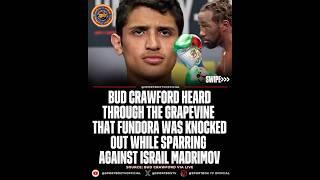 Terence Crawford Heard Sebastian Fundora Was KNOCKED OUT By Israel Madrimov In Sparring‼️ #boxing