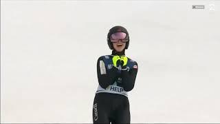 WORLD RECORD! Alexandria Loutitt 222m Woman Skijump WR Vikersund