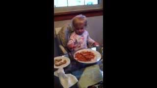 Baby sings Heywood Banks Toast