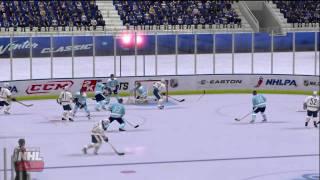 NHL 2K10 - Winter Classic at Ralph WIlson Stadium Period 1