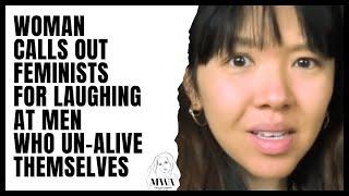 Woman Destroys Feminists For Laughing At Men Who Un-Alive Themselves - When Women Regret Feminism