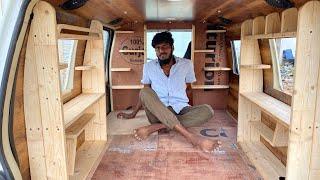 Van Cupboard design work  | van life| Chennai van life |in tamil #vanlife #van