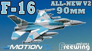 All-New Redesigned Freewing 90mm F-16 V2 EDF Jet | Motion RC