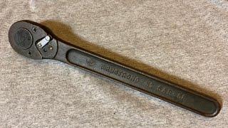 Armstrong SAB-51 Ratchet TEARDOWN Vintage Possibly Military Issue 1/2” Drive