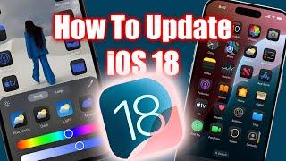 How To Install iOS 18 - How To Update iPhone To iOS 18 Tutorial