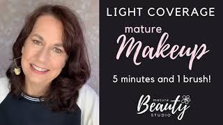 Light Coverage Mature Makeup in 5 Minutes