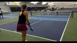 Yulia Lin & David McNally vs. Alix Truong & Brad Barker| Frank's MXD Pickleball Tournament