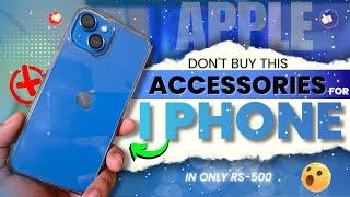 Don't Buy This Accessories For Your First I Phone | tech gg