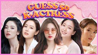 KDRAMA QUIZ | GUESS 50 KOREAN ACTRESS NAME