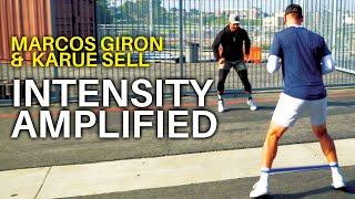 Boost Tennis Fitness: Karue Sell & ATP #66 Marcos Giron's Intense Drills | Fit4Tennis