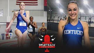 Abby Steiner Breaks 300m Collegiate Indoor Record