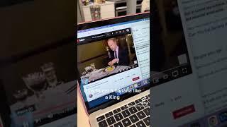 How to eat a banana like a King