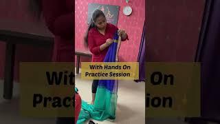 DM For Saree Draping Master Class | The Sareedrapist Chennai By JESI