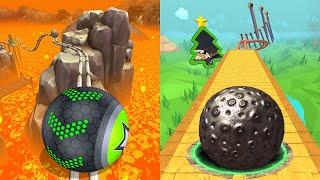  Going Balls VS Rollance Adventure Ball, Rolling Balance Ball, Super Rolling Balls, Action Balls