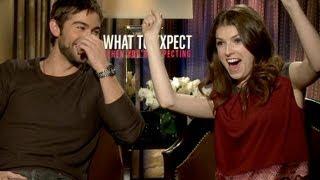 Chace Crawford and Anna Kendrick talk 'What To Expect When You're Expecting'