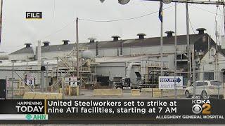 Steelworkers Set To Strike At Allegheny Technologies