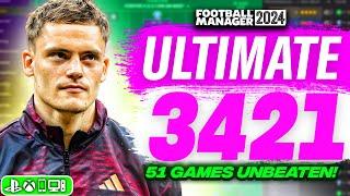 Master The ULTIMATE 3421 FM24 Tactic: 51 Games Without a Loss!