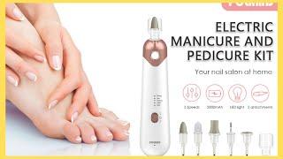 Best Manicure Pedicure Kit | Professional Manicure Pedicure Kit, Electric Nail File Set.