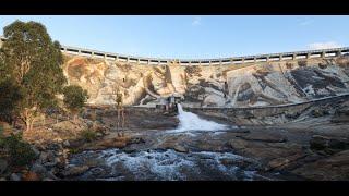 Reflections - The Wellington Dam Mural by Guido van Helten