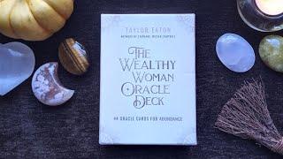 Live! THE WEALTHY WOMAN ORACLE Review and Walkthrough #oraclecards #spirituality #abundance 