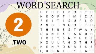 Word Search | Find the Hidden Word |  Ultimate WORD Puzzle Challenge: Can You Spot the Numbers? 