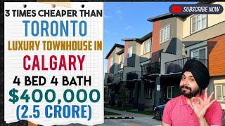 Rs 2.5 Crore ($400,000) Luxury Townhouse in Skyview Ranch, Calgary NE - 1800 sqft